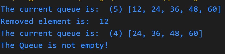 queue using arrays