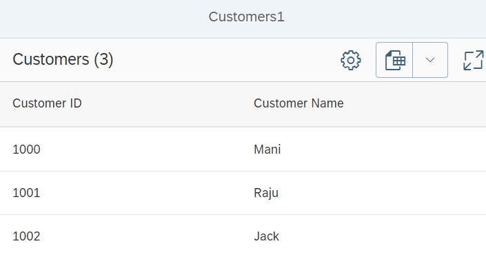 Smart Table in SAP UI5