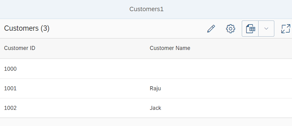 SAP UI5 Smart Table  with line item annotation
